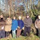 The hardy team who were spotting the birds within the woodland on 28th January, 2017