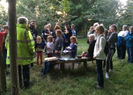 Shirley pre Bat Walk talk