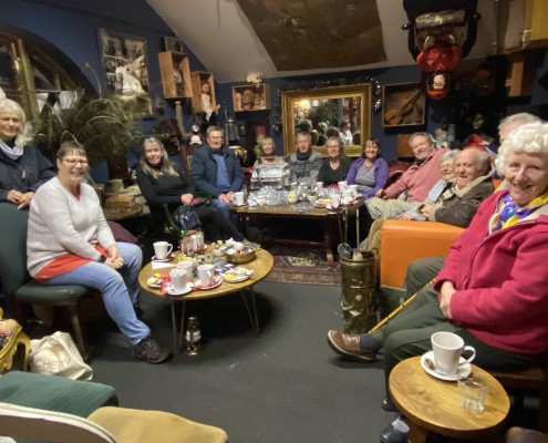 Emporium Cafe for cuppa and cake